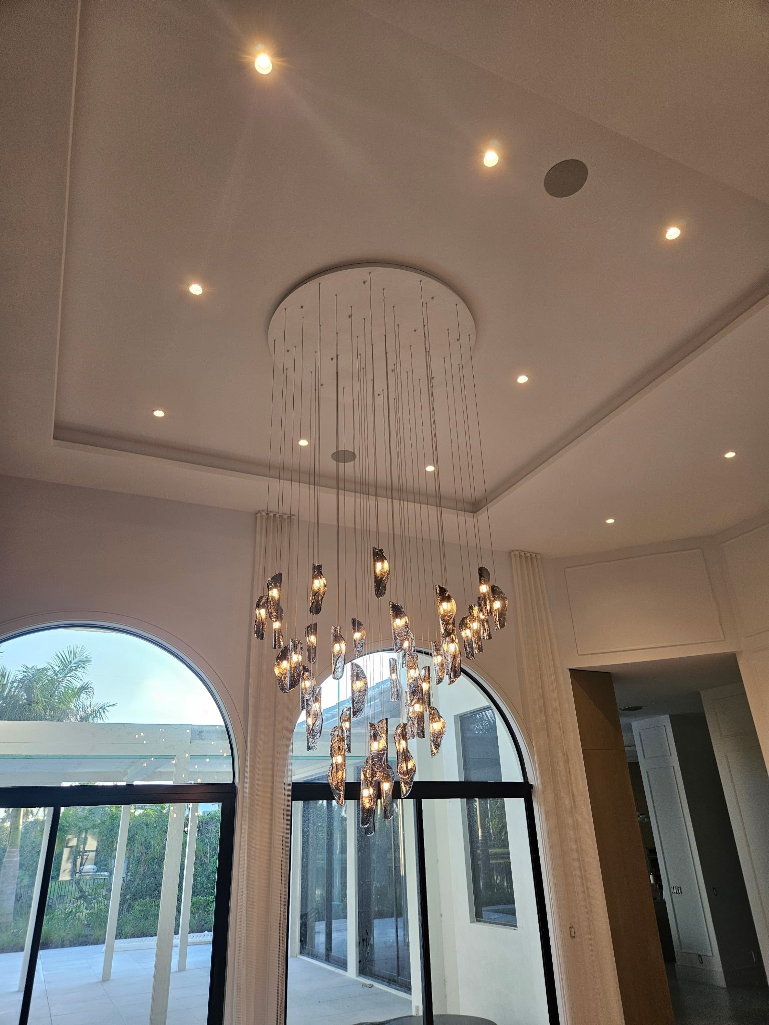 Professional lighting installation