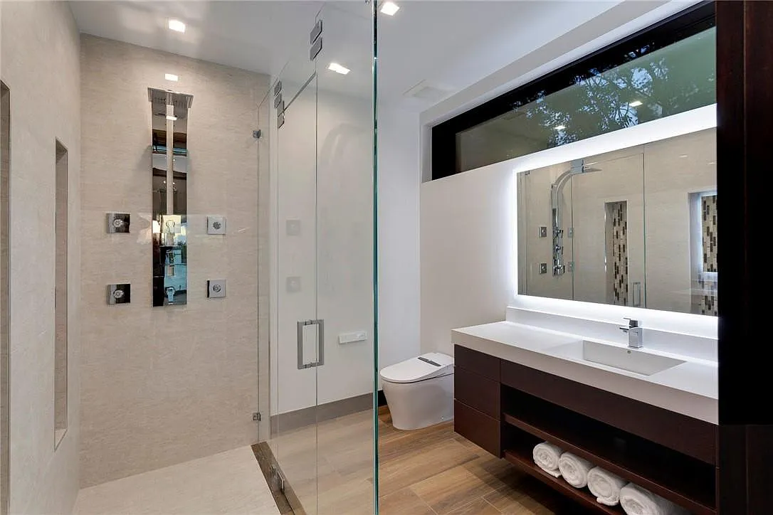 Luxury bathroom electrical project